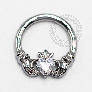 TN2023 Segmento Frontal Coração Seguro Titânio ASTM F136