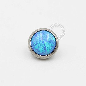 TN325 Topo Microdermal 1.6mm Opala Azul Titânio ASTM F136