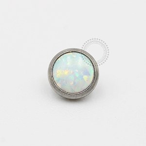TN326 Topo Microdermal 1.6mm Opala Branca Titânio ASTM F136