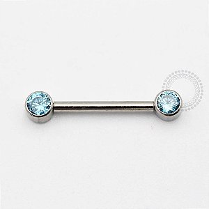 TN431 Nipple Zirconia Flat Rosca Interna Titânio ASTM F136 (14mm)