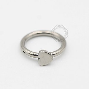 TN472 Segmento Coração Liso Titânio ASTM F136