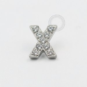 TN539 Topo X Cravejado Titânio ASTM F136