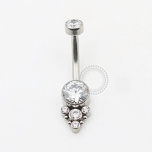 TN581 Navel Zirconias Flat Esferas Titânio ASTM F136