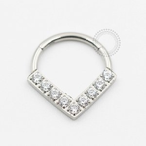 TN618 Segmento Frontal  V 9 CZ  Titânio ASTM F136