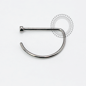 TN62 D-Ring Modelo 2 Titânio ASTM F-136