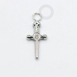 TN880 Pingente Adaga Titânio ASTM F136