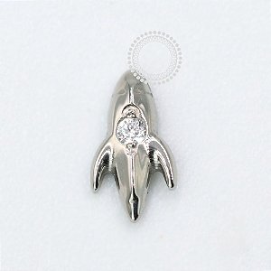 TN1059 Topo Foguete CZ Titânio ASTM F-136 (OUTLET)