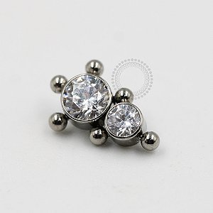 TN211 Topo 2 CZ 6 Esferas Titânio ASTM F136 (OUTLET)