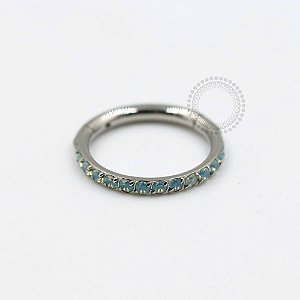 TN309 Segmento Opalite Green Titânio ASTM F136 (OUTLET)