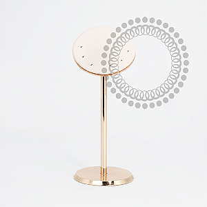 EP41 Expositor Premium Off White C/ Pedestal