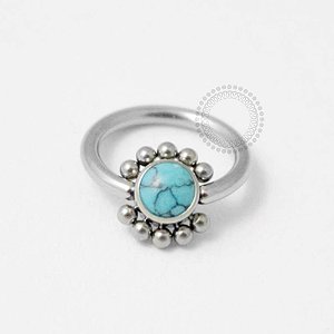 TN14 Captive Turquesa Titânio  ASTM F136