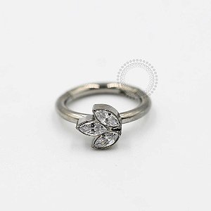 TN182 Segmento 3 Navetes Titânio ASTM F136