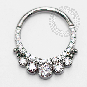 TN2022 Segmento Frontal 5 CZ  Titânio ASTM F-136