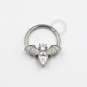 TN274 Segmento Morcego Frontal CZ Titânio