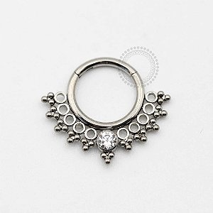 TN464 Segmento Frontal Indiano CZ Central Titânio