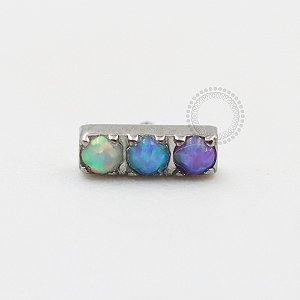 TN577 Topo Barra Opalas Titânio ASTM F136