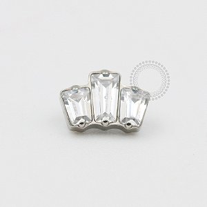 TN595 Topo Mini Cluster  Baguetes Titânio ASTM F136