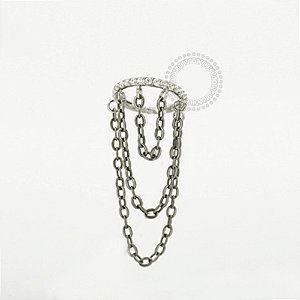 TN605 Segmento CZ Correntes Titânio ASTM F136