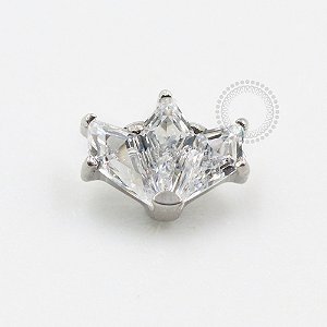 TN650 Topo Mini Leque CZ Titânio ASTM F136