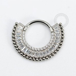 TN747 Segmento Frontal CZ e Esferas Titânio ASTM F136