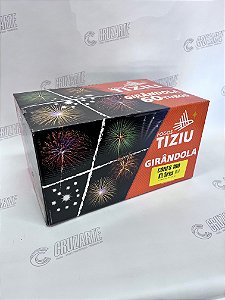 Girândola 180 Tubos Cores Baixo Ruído