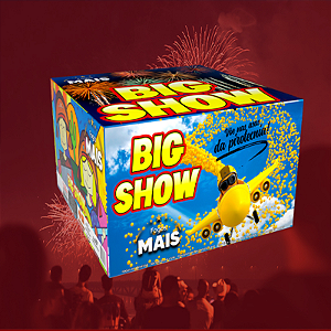 Big Show Girândola 1080T Fogos 72 Tubos