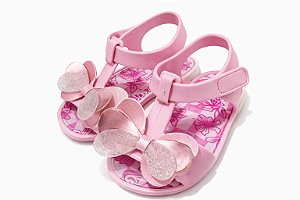 Sandalia nina colore rosa pimpolho