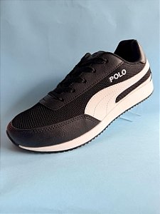 Tenis Onity Polo preteo/branco