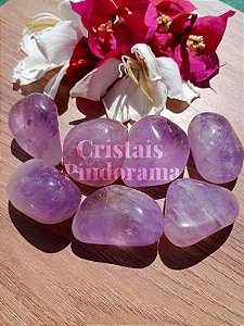 Cristal Ametista 100% Natural – Pedra de Proteção e Conexão Espiritual (30 mm)