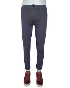 Calça Sarja Chumbo Skinny Masculina Ajustada