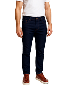 Calça Jeans Skinny Azul Escura Masculina