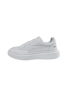 Tênis Casual Branco Couro Legítimo Boss