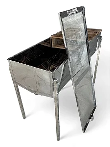 Mesa desoperculadora 45 Quadros Padrão Langstroth Em inox