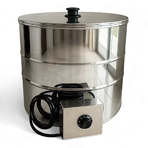 Descristalizador para Mel em Inox Para 1 Balde banho maria