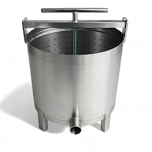 Prensa 15 Litros para Mel Fruta Carnes Legumes Mosto Cacau em Inox