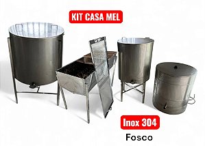 Kit Apícola Casa do Mel - Inox 304