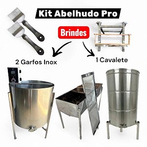Kit Abelhudo Pro em Inox