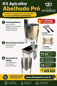Kit Abelhudo Pro Fundo Cônico em Inox
