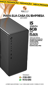 CPU Intel Core i5 2/3/4TH • 8GB RAM • SSD 240GB