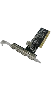 PLACA PCI USB 2.0 COM 5 PORTAS