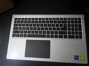 Palmrest Carcaça Superior Com Teclado Dell Inspiron 15 3511 3510 - Original