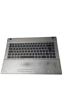 Base Superior Palmrest Prata do philco 14i com Teclado ABNT2 + Touchpad