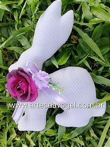 Coelho Decorativo Faceiro