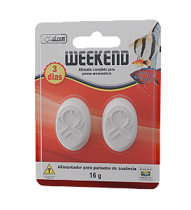 ALCON WEEKEND alimentador - 2 x 3 dias