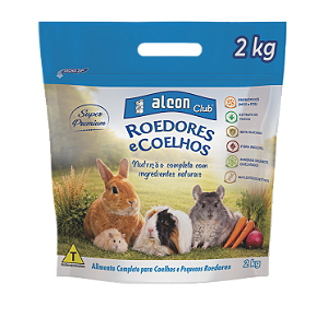 ALCON CLUB ROEDORES E COELHOS 2 Kg