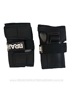 KIT DE PROTEÇÃO BRABOIS COMPLETO SEMI-Profissional ( Joelheira + Cotoveleira + wrist guard )
