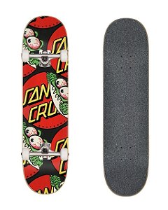 Skate Completo Montado Profissional Beware Dot Santa Cruz 8.0''
