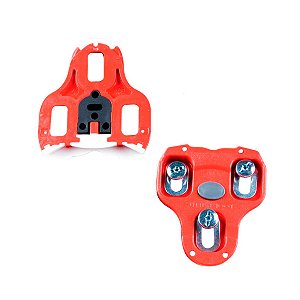 Taco Look Kéo Cleat Vermelho Float 9 Graus Pedal Speed