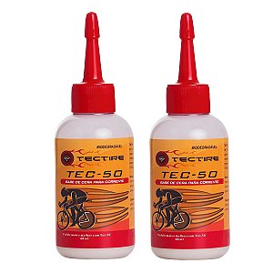2x Óleos De Corrente Lubrificante Tectire Cera Cerâmica 60ml