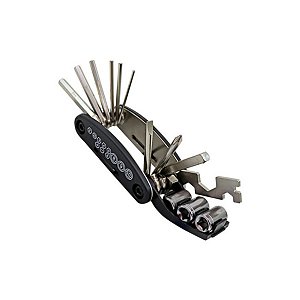 Chave Canivete Multi Funções Para Bicicleta Bike 14 Pçs